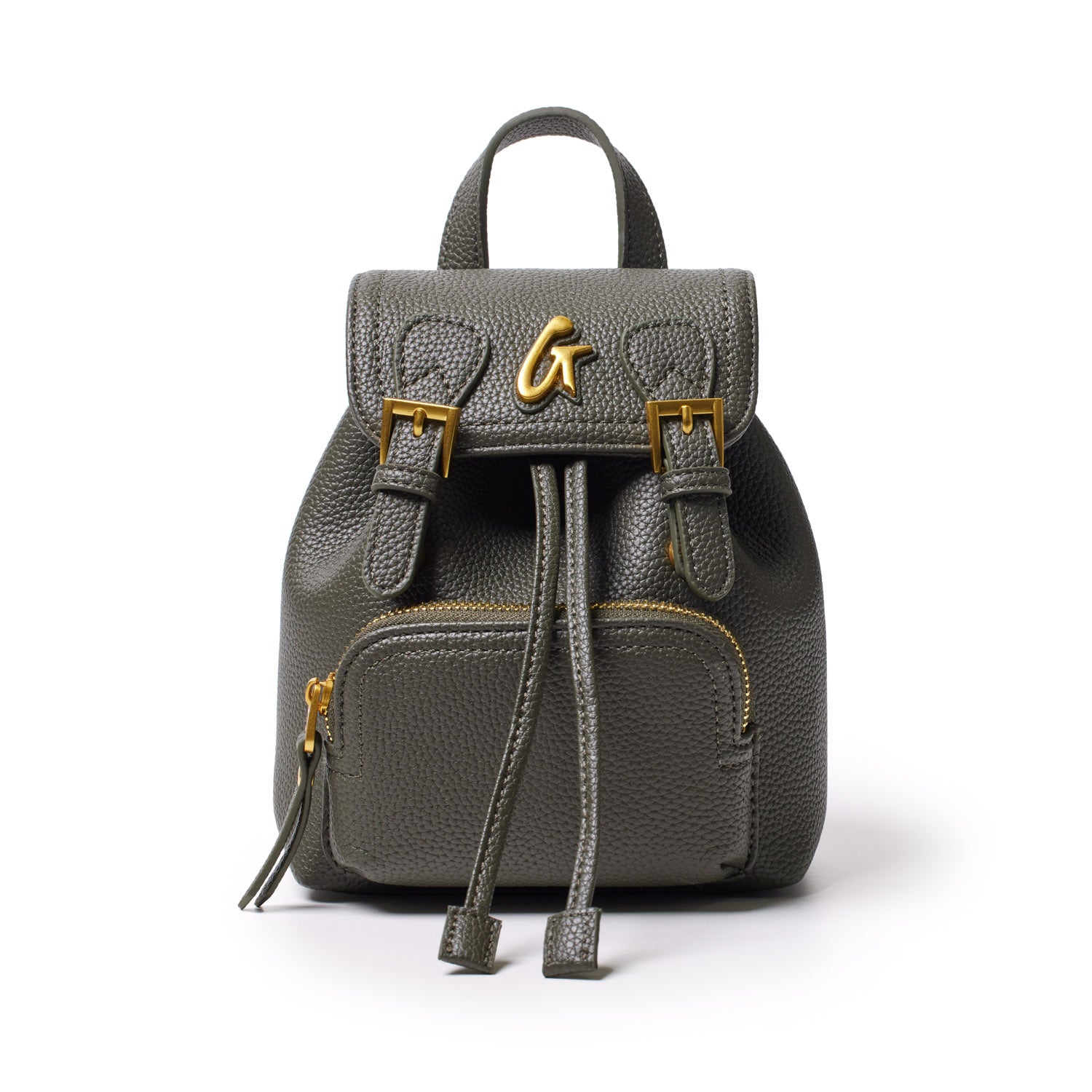 Mini Pebble Crossbody Backpack - Olive Green Waterproof Lightweight Travel Bag for Women, Perfect for Hiking, Shopping & Daily Use