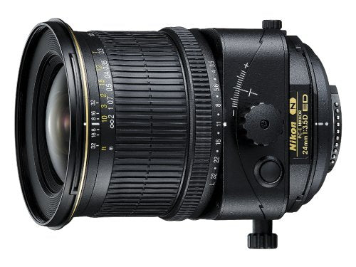 Nikon 24mm f/3.5D PC E ED NIKKOR Lens for DSLR Cameras - Perfect for Architecture, Landscape & Product Photography