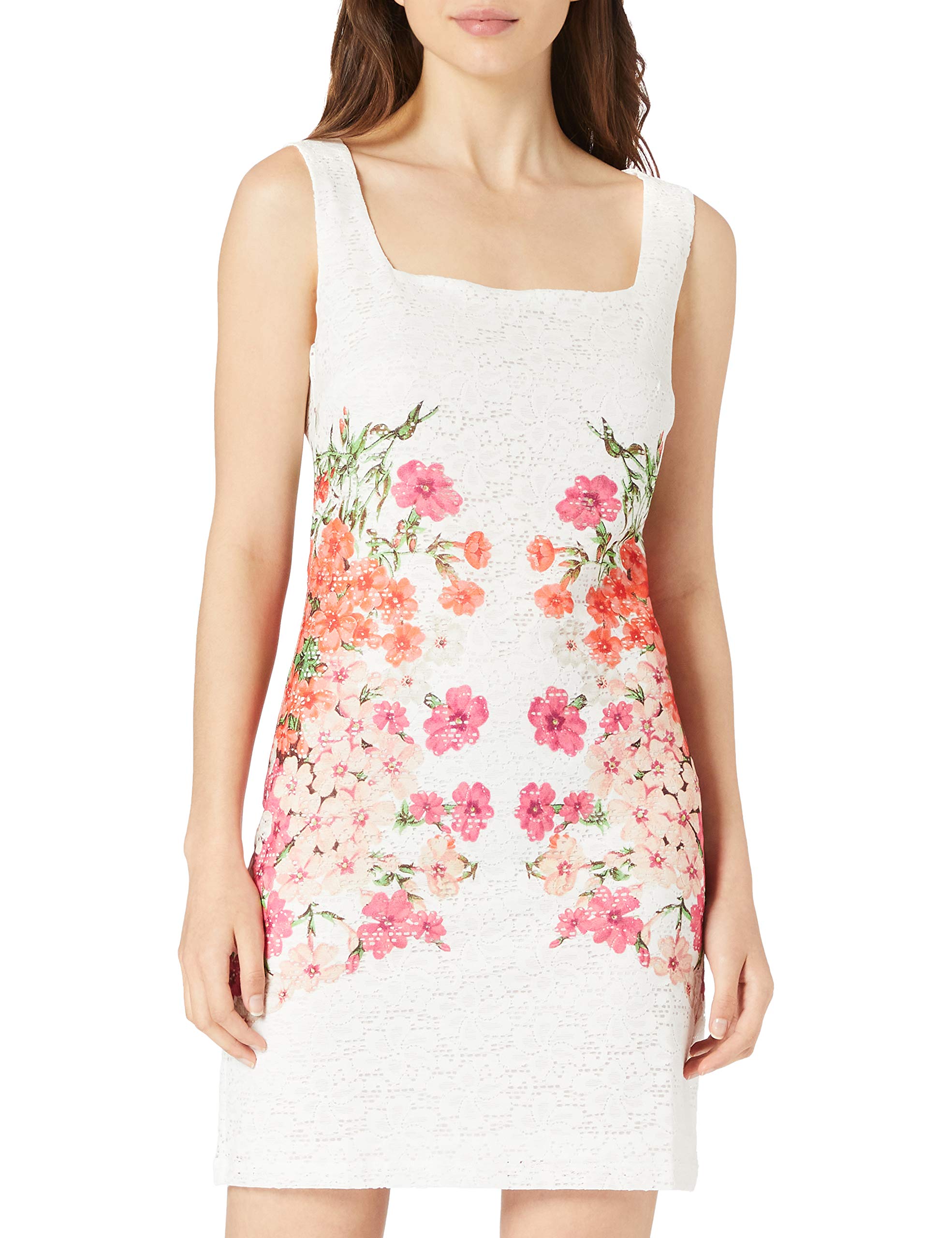 Desigual Women's Sleeveless Woven Dress - Flowy Summer Dress for Beach, Vacation & Casual Outings