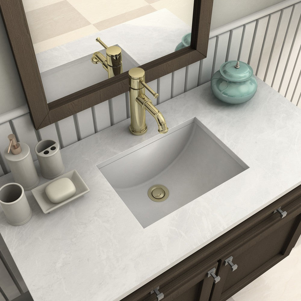 ZLINE Carnelian Single Handle Bathroom Faucet in Polished Gold - Modern Waterfall Spout Bathroom Sink Faucet for Vanity, Powder Room & Luxury Home Decor (CRN BF PG)