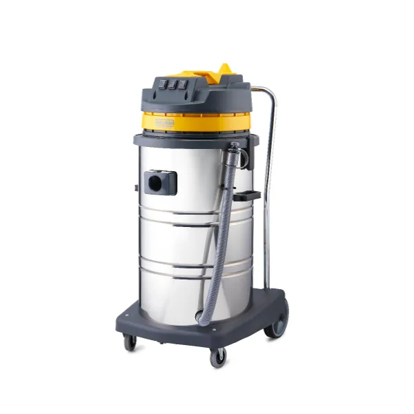 Pullman CB80 SS 80L Wet/Dry Commercial Vacuum Cleaner - Heavy Duty Cleaning for Warehouses, Restaurants & Industrial Spaces