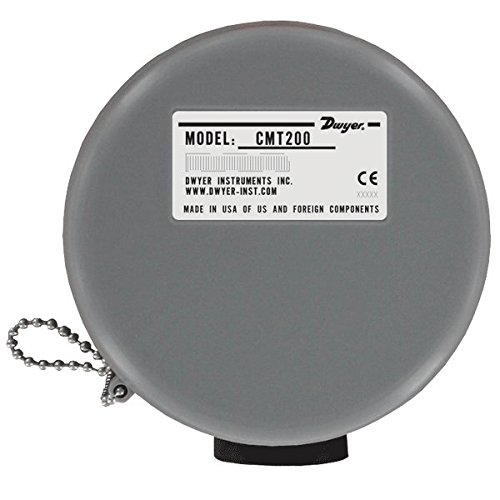 Dwyer® CMT200 Carbon Monoxide Detector - 0-200 PPM CO Monitor with 4-20mA & 2-10VDC Outputs for Industrial Safety & Home Air Quality Monitoring