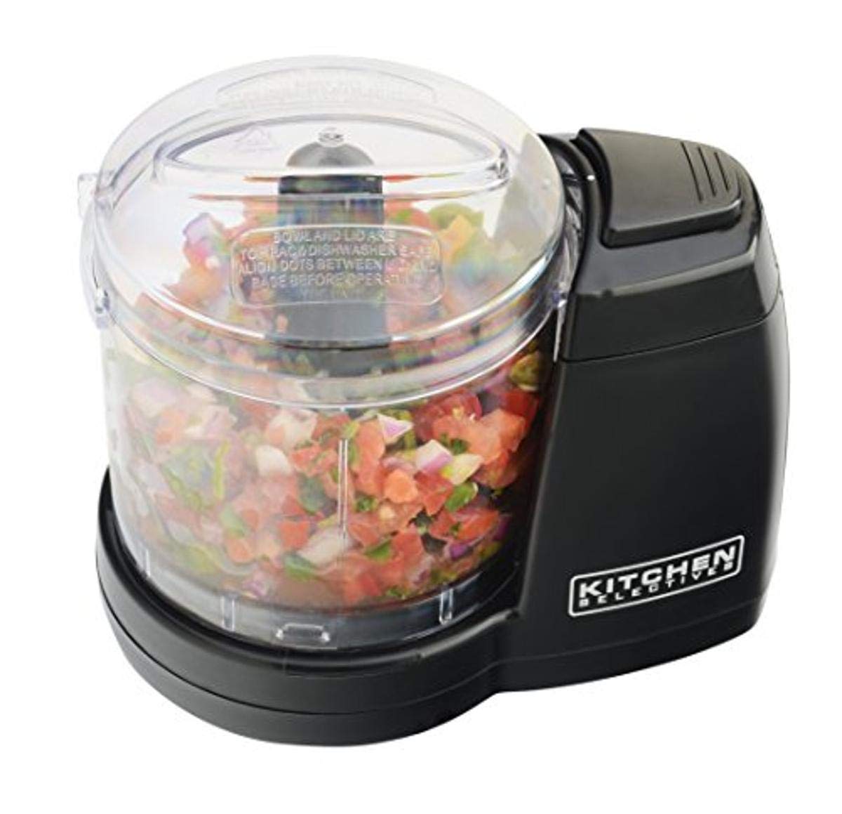 Mini Chopper 2-Cup Black for Kitchen & Cooking MC-6BL