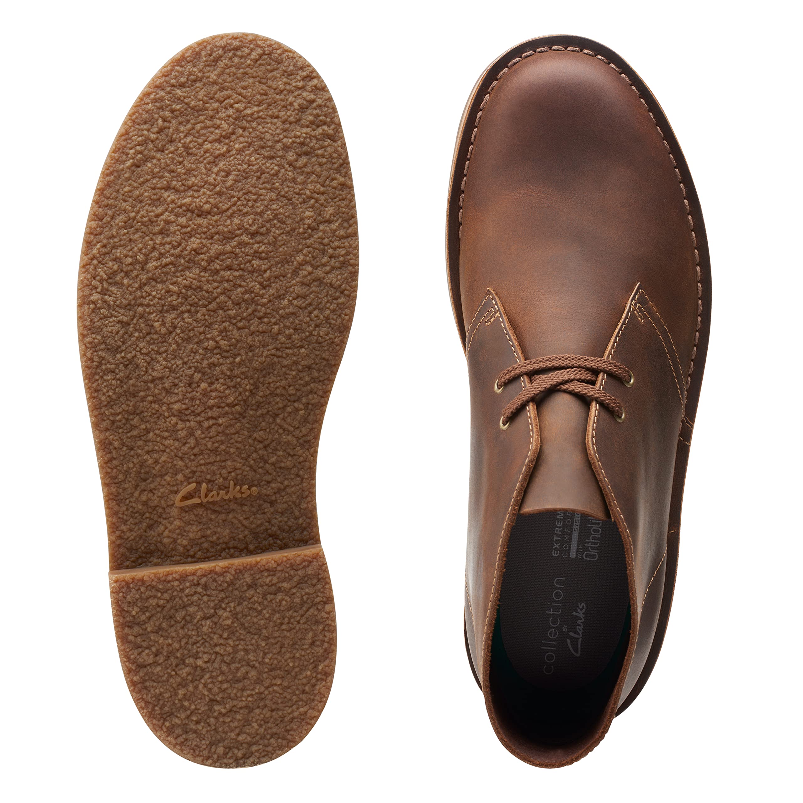 Clarks Men's Desert Boots | Classic Leather Chukka Boots for Casual & Business Wear | Comfortable & Stylish Footwear for Everyday Use