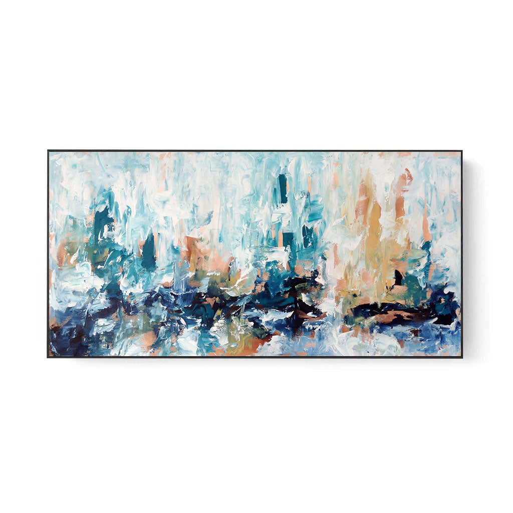 Together Original Painting - Handmade Wall Art for Home Decor, Living Room, Bedroom & Office | Unique Gift Idea for Art Lovers