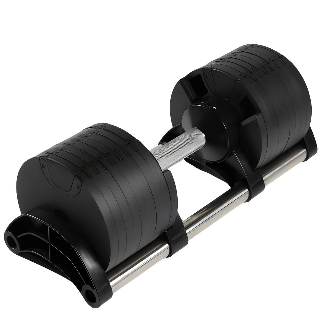 DONATIF Adjustable Dumbbells 40kg - Steel & Rubber Weight Set for Home Gym & Fitness Training - Perfect for Strength Training, Muscle Building & Full Body Workouts