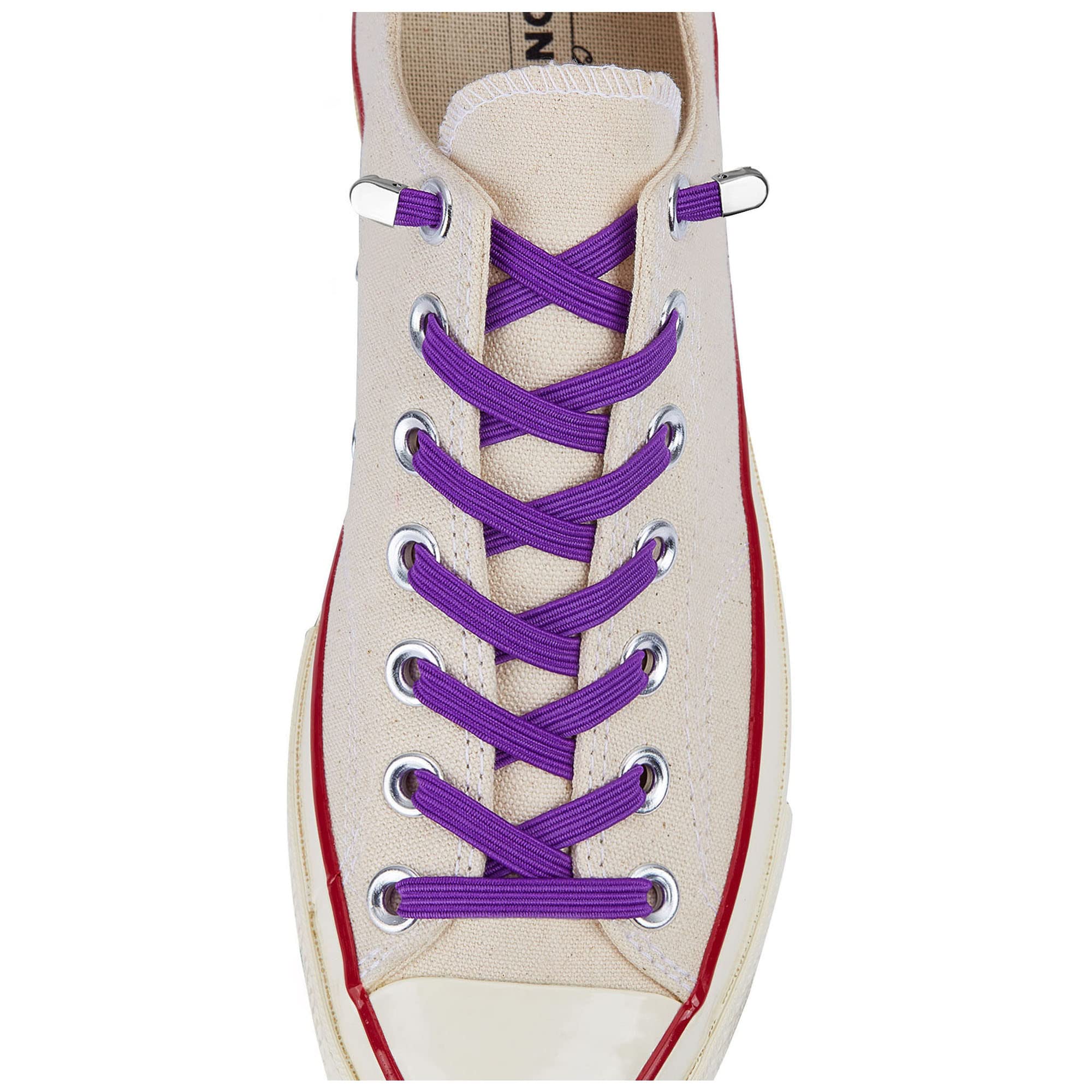 No Tie Elastic Shoe Laces for Adults & Kids - Stretchable Bungee Shoelaces for Sneakers, Running Shoes & Casual Wear - Perfect for Seniors, Athletes & People with Disabilities