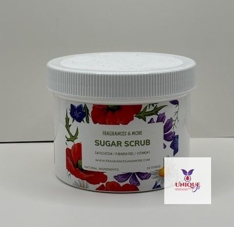 UNIQUE OILS White Floral Perfume for Women - Long Lasting Fragrance Shower Gel (4oz) - Perfect for Daily Use, Gift Giving & Special Occasions