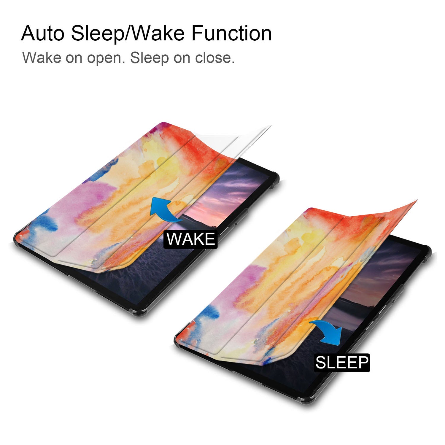 Samsung Tablet Case with Splash Protection - Durable & Lightweight Cover for Samsung Tablets - Perfect for Travel, Work, and Outdoor Use