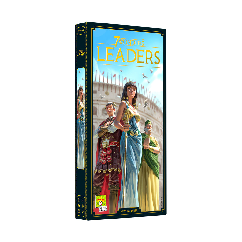 7 Wonders: Leaders Expansion - New Edition Strategy Board Game for Family Game Nights & Friends Gatherings