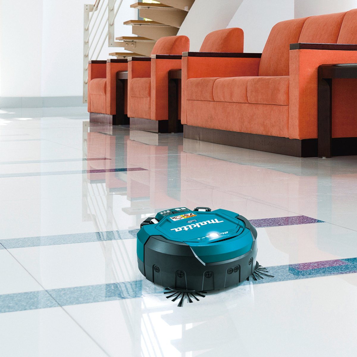 36V (18V X2) LXT® Brushless Cordless Robotic Vacuum Cleaner - Powerful Smart Cleaning for Hardwood Floors & Carpets | Ideal for Home, Office & Pet Hair Removal
