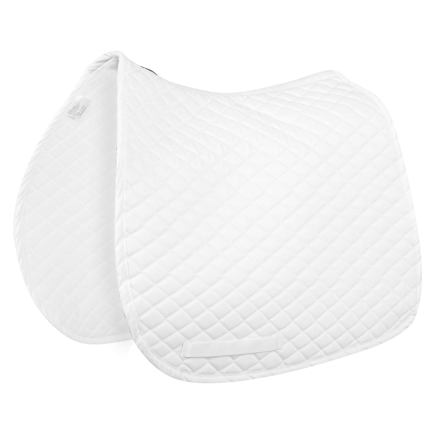 TuffRider Basic Dressage Saddle Pad - Breathable Quilted Horse Riding Pad for English Equestrian Training & Shows | Perfect for Dressage, Jumping & Stable Use