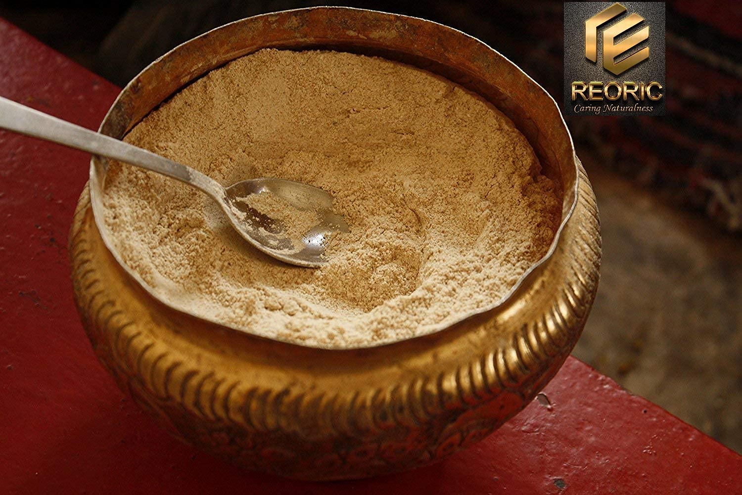 Organic Sandalwood Powder (Chandan) 100g - Pure & Natural for Skin Care, Face Masks, Body Scrubs & Puja Rituals - Reoric Premium Quality