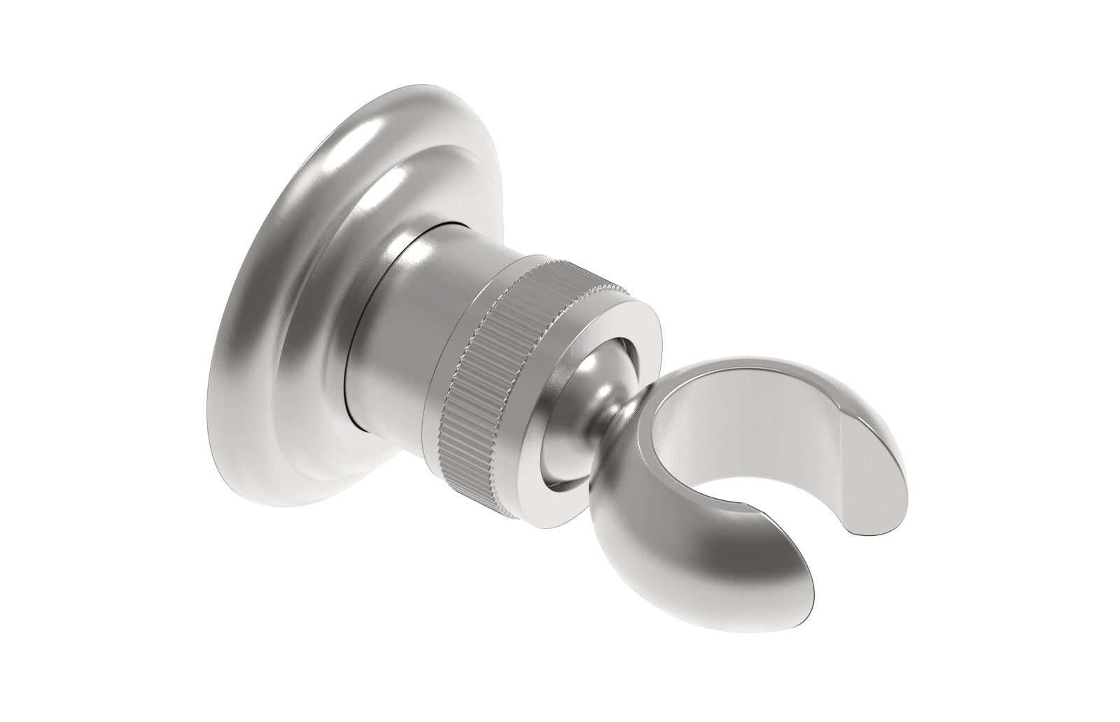 K6001 Adjustable Handheld Shower Wall Bracket - Heavy Duty Stainless Steel Shower Head Holder for Bathroom, Spa & RV Use