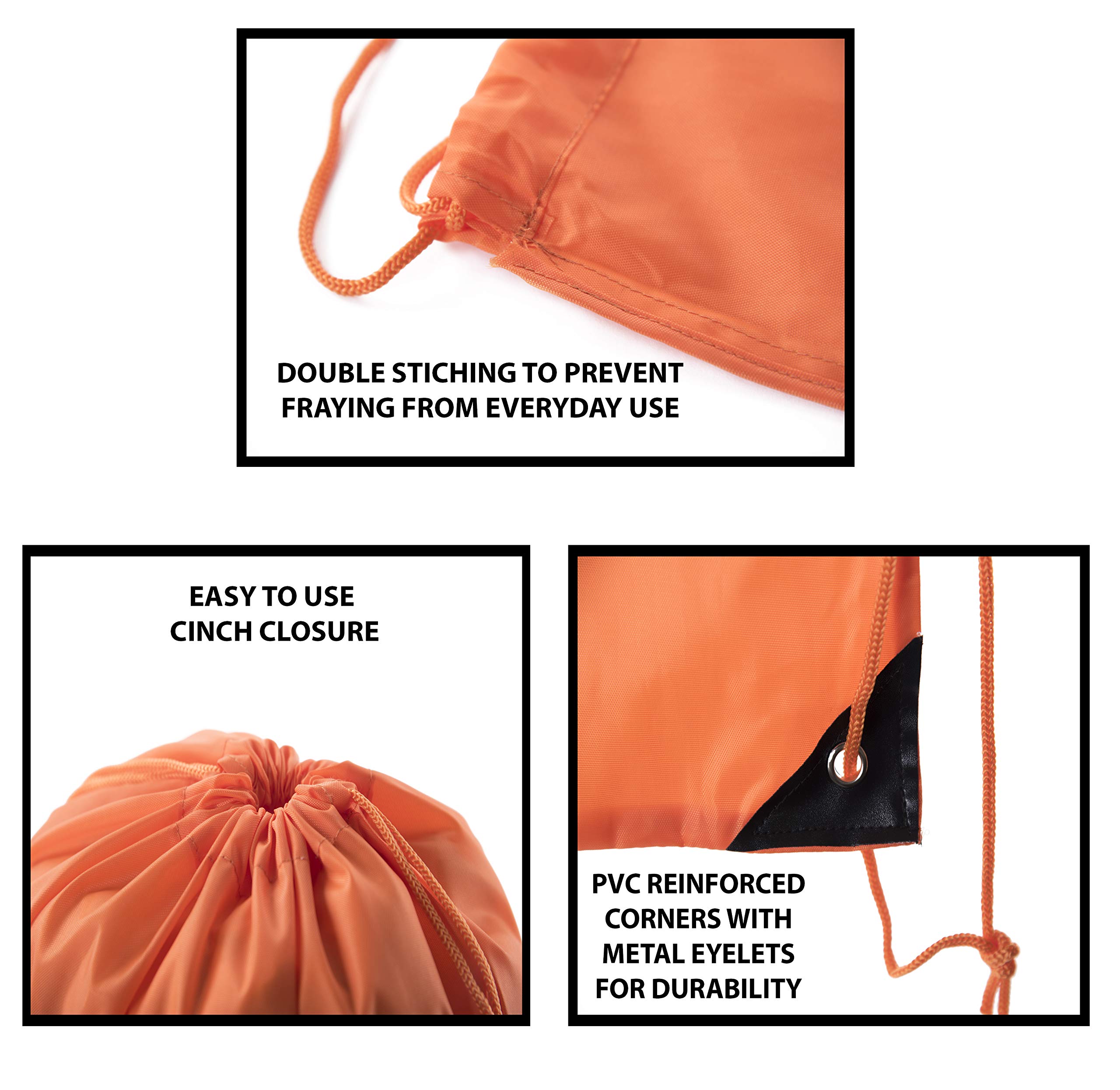 **Mato & Hash Drawstring Bulk Bags - Durable Cinch Sacks & Backpack Pull String Bags | 15 Color Options | 1PK to 100PK Wholesale | Perfect for School, Gym, Travel & Storage**