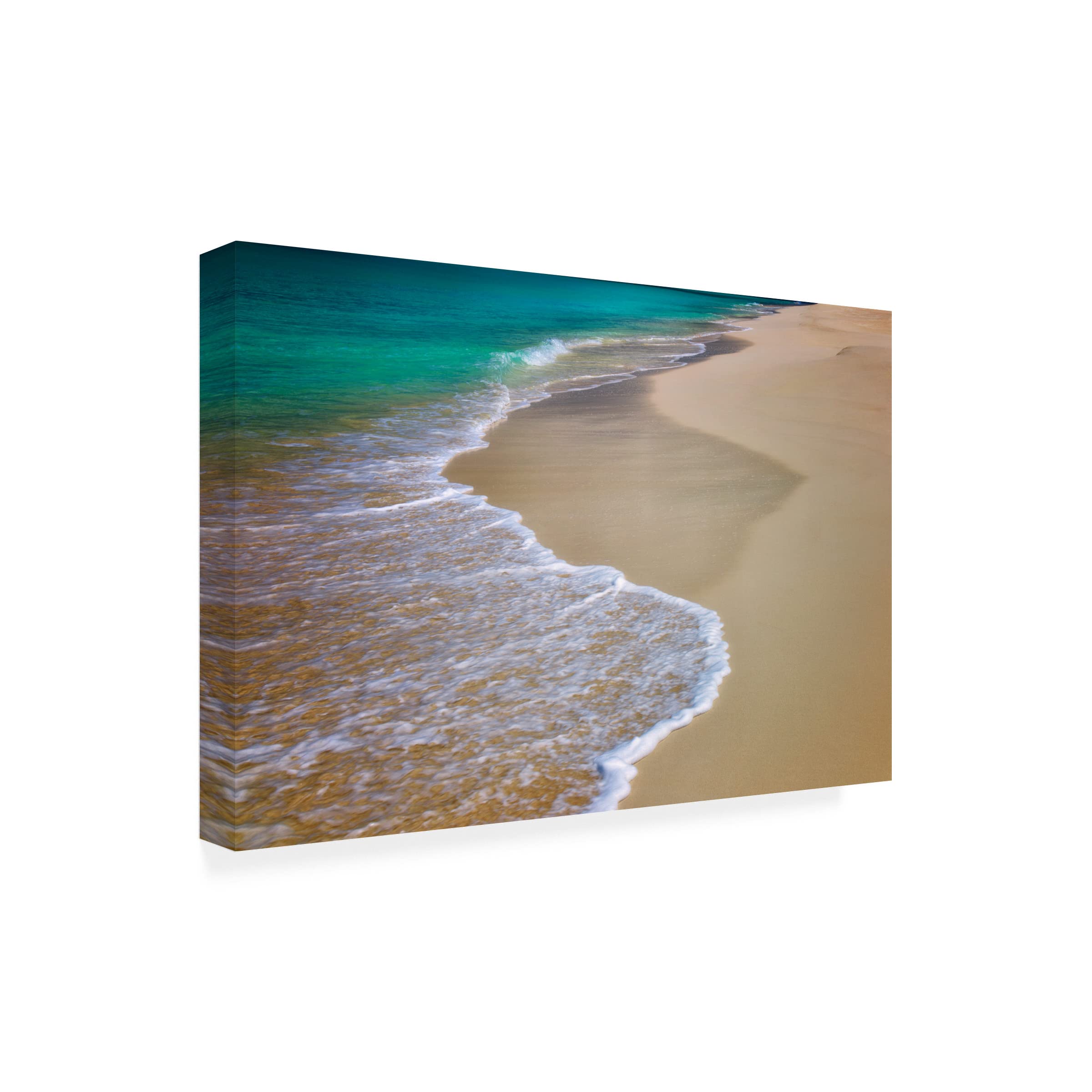 Dennis Frates 'Beach 18' Canvas Wall Art Print - Coastal Decor for Living Room, Bedroom & Office - Trademark Fine Art Collection