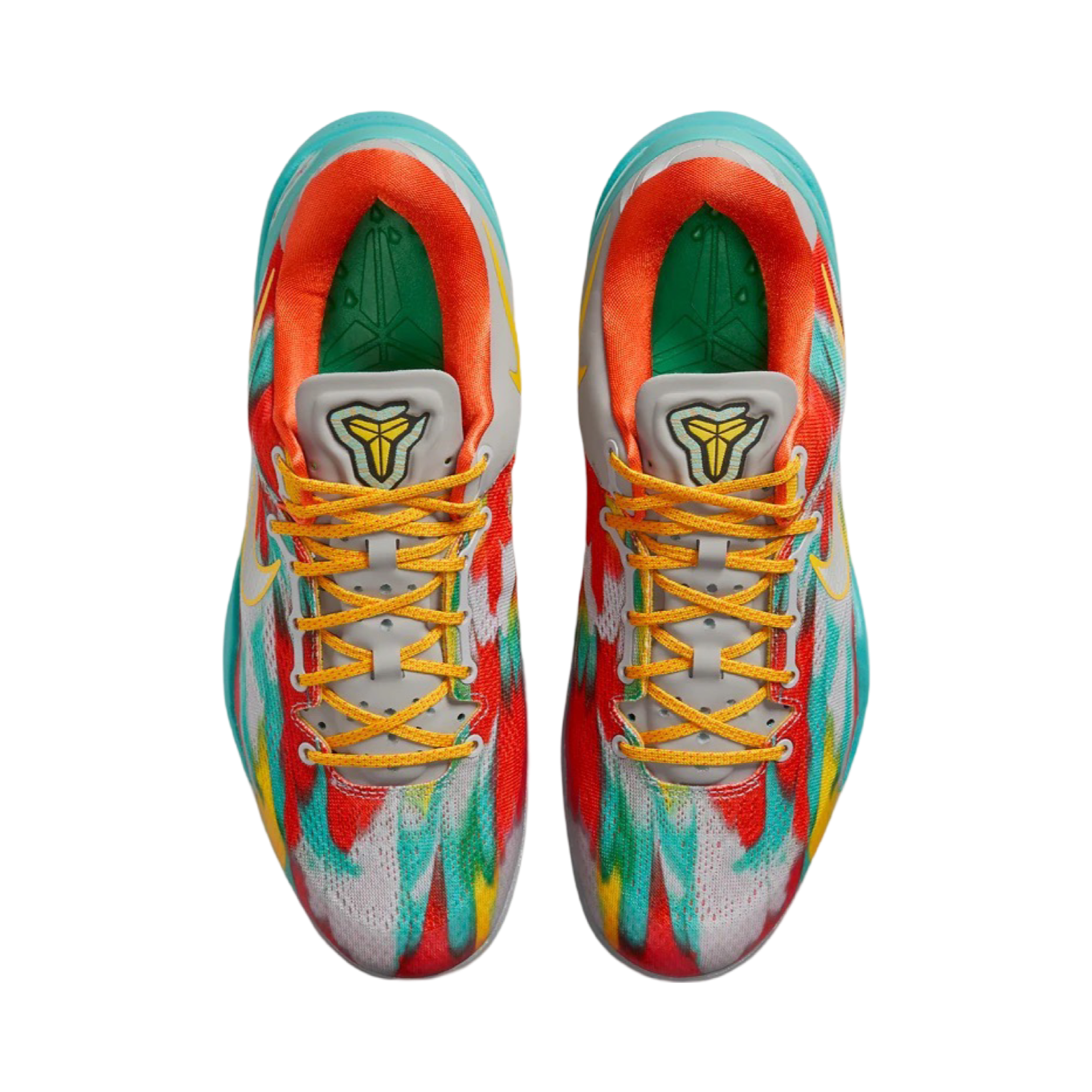 Kobe 8 Protro Venice Beach 2024 Basketball Shoes - Stadium Grey & Metallic Silver | Performance Sneakers for Men's Basketball & Streetwear Fashion