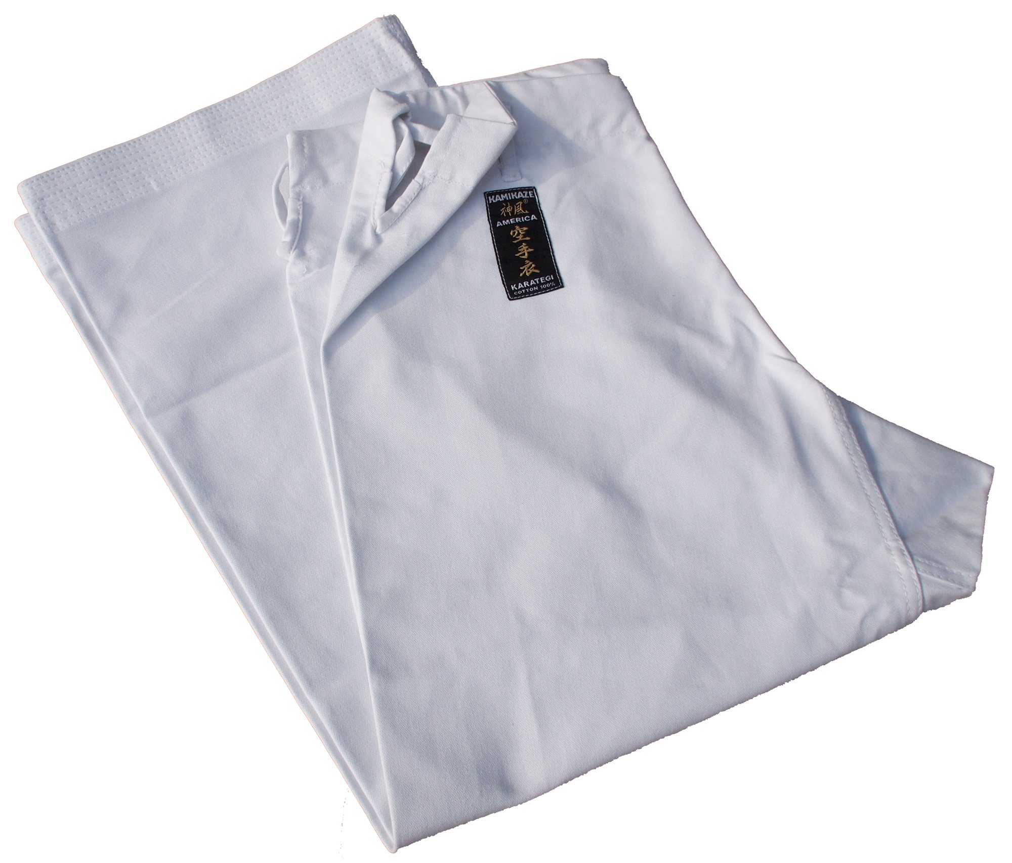Premium 100% Cotton White Karate & Kobudo Pants for Men & Women - Authentic Martial Arts Training Uniform for Dojo, Competition & Practice