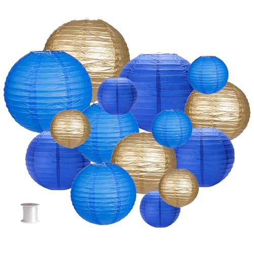Royal blue/Gold