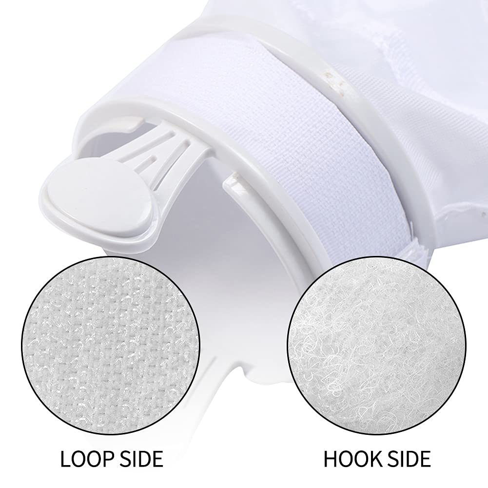 Polaris 280 & 480 Pool Cleaner Replacement Bags - 2 Pack Heavy Duty Nylon Mesh with Zipper Closure for Leaves, Twigs & Debris - Compatible with Most Pool Cleaners - Perfect for In-Ground & Above Ground Pools