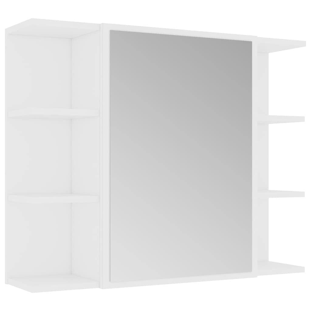 Multifunctional Wall Mounted Mirror Cabinet with Storage - Bathroom Sideboard for Home & Family Use | Perfect for Small Spaces, Makeup Organization & Bathroom Essentials