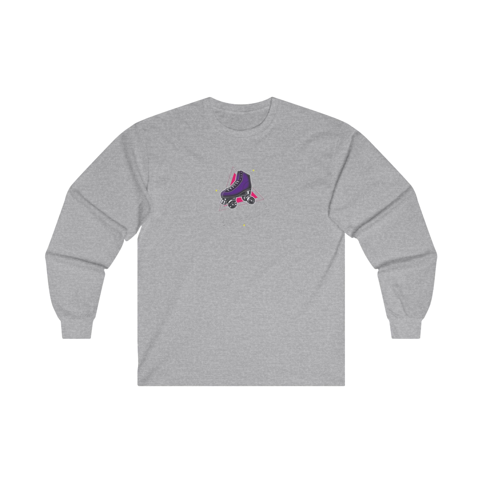 Shauwney's Skate Palace Unisex Cotton Long Sleeve T-Shirt | Comfortable Casual Wear for Skateboarding & Street Fashion | Perfect for Everyday Outfits & Urban Lifestyle