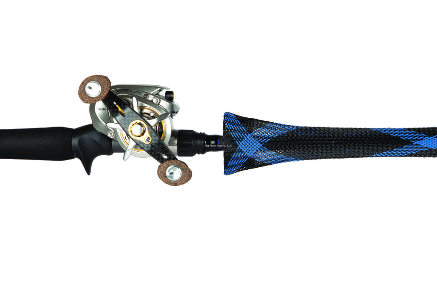 Fishing Rod Glove for Casting Rods 5.25' to 7.6' - Crimson Spyder Design - Non-Slip Grip Protection - Perfect for Bass Fishing, Saltwater & Freshwater Angling