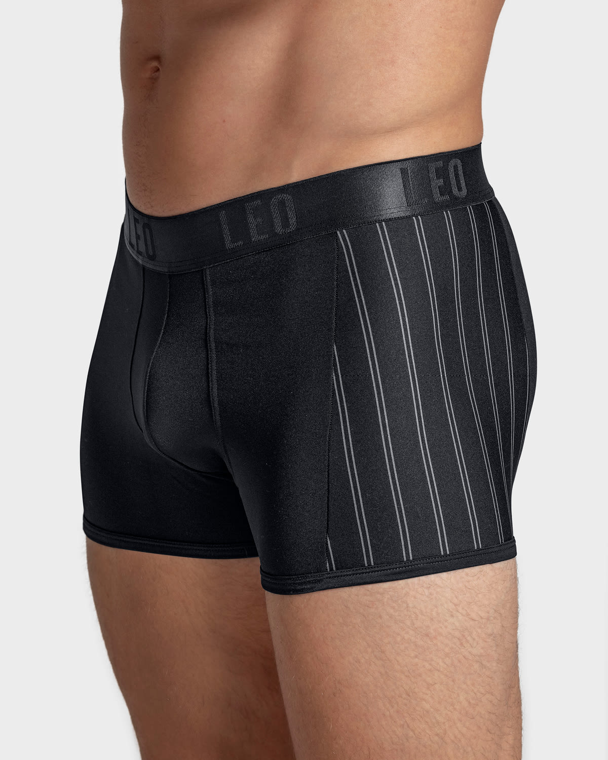 3 Pack Perfect Fit Trunk Underwear for Men with Contrast Stitching - Soft Cotton Boxer Briefs for Everyday Comfort, Workout & Lounge