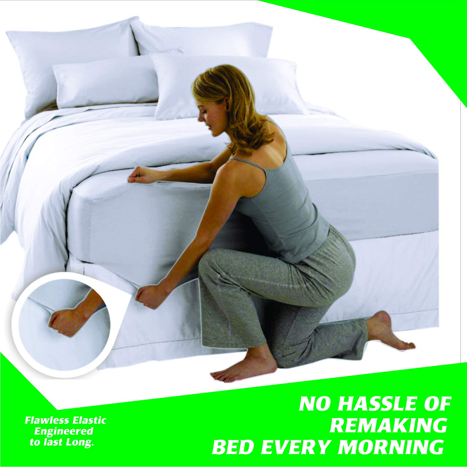Premium 6-Piece 100% Egyptian Cotton 600 Thread Count Sheet Set - Twin Size with 19
