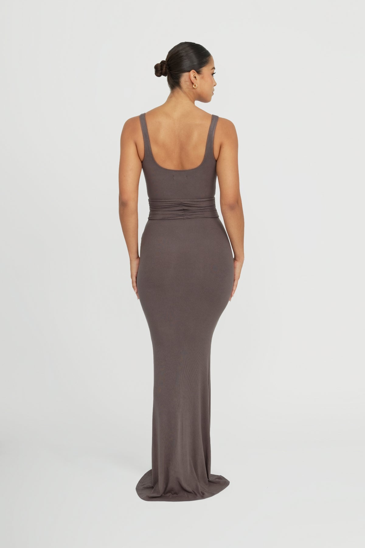 Roxi Maxi Dress in Ash - Elegant Long Flowy Summer Dress for Women | Perfect for Beach, Vacation, and Casual Outings