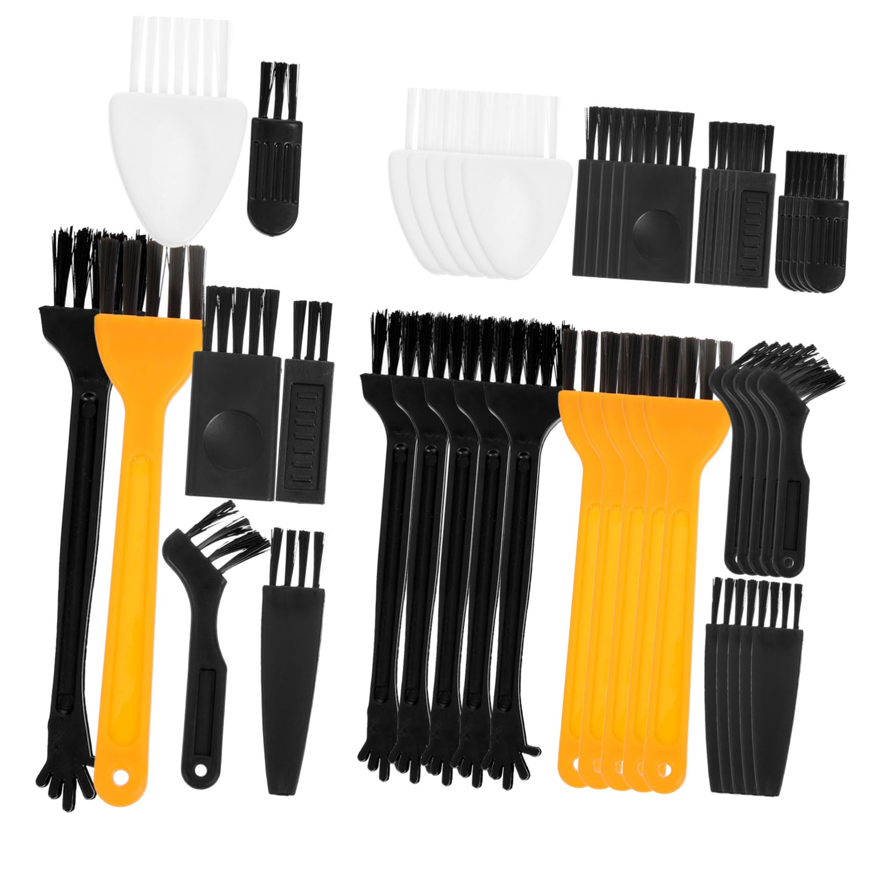 48pcs Electric Razor Cleaning Brush Set - Grout Cleaner, Keyboard Brush, Shaver Trimmer, Computer Duster for Home & Office Cleaning - Perfect for Electronics, Bathrooms, and Personal Grooming