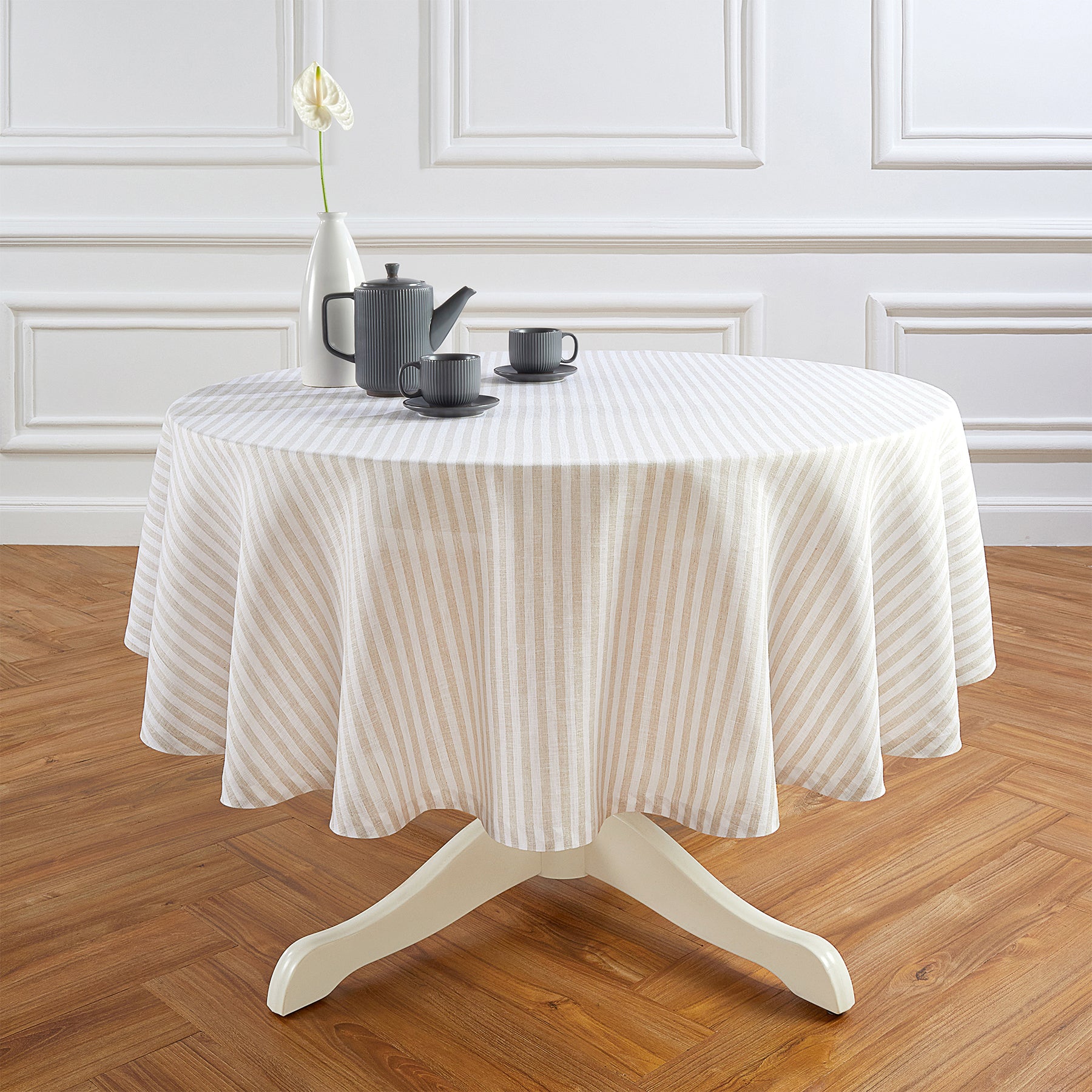 Black and White Amalfi Stripe
