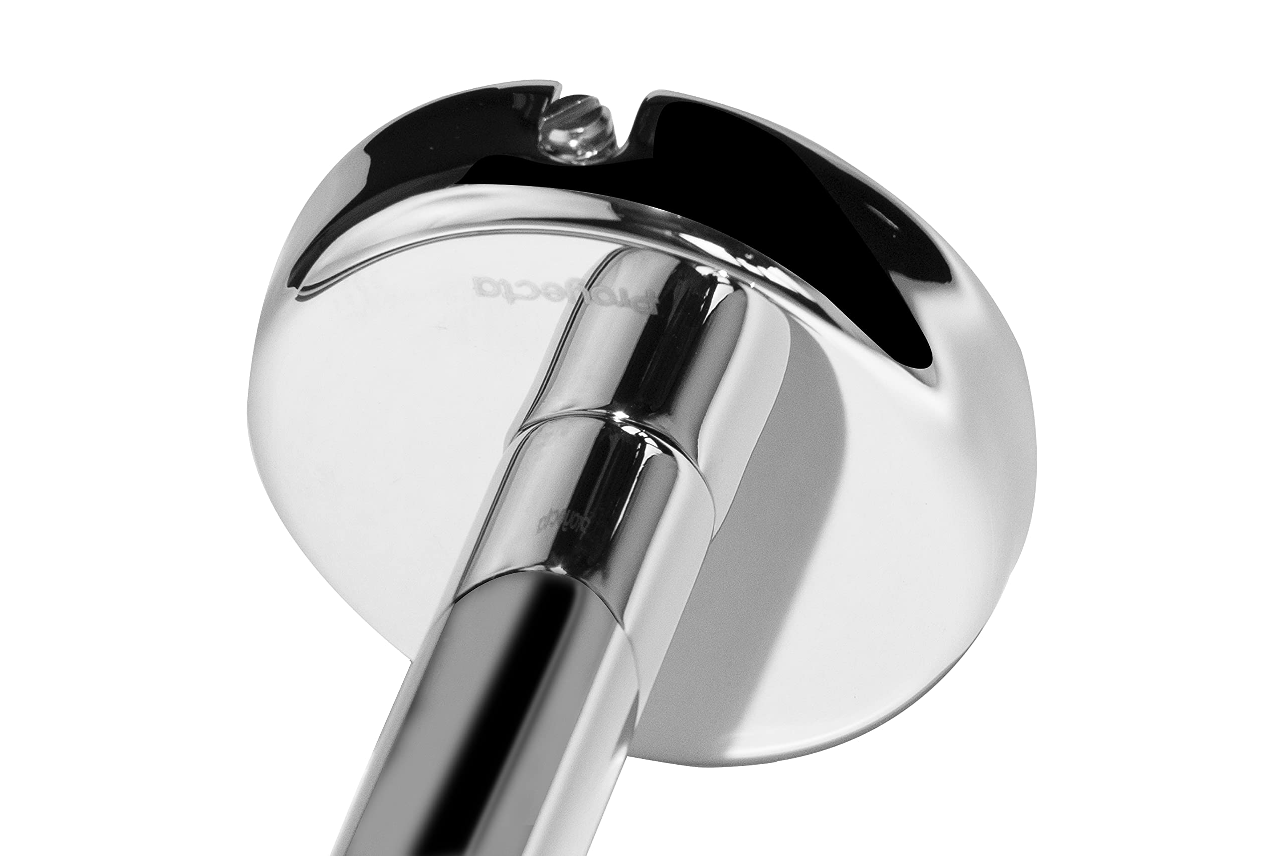 HELVEX Deco Collection Small Towel Bar - Chrome Bathroom Towel Holder - Modern Bathroom Hardware - Perfect for Bathrooms, Powder Rooms & Spa Areas