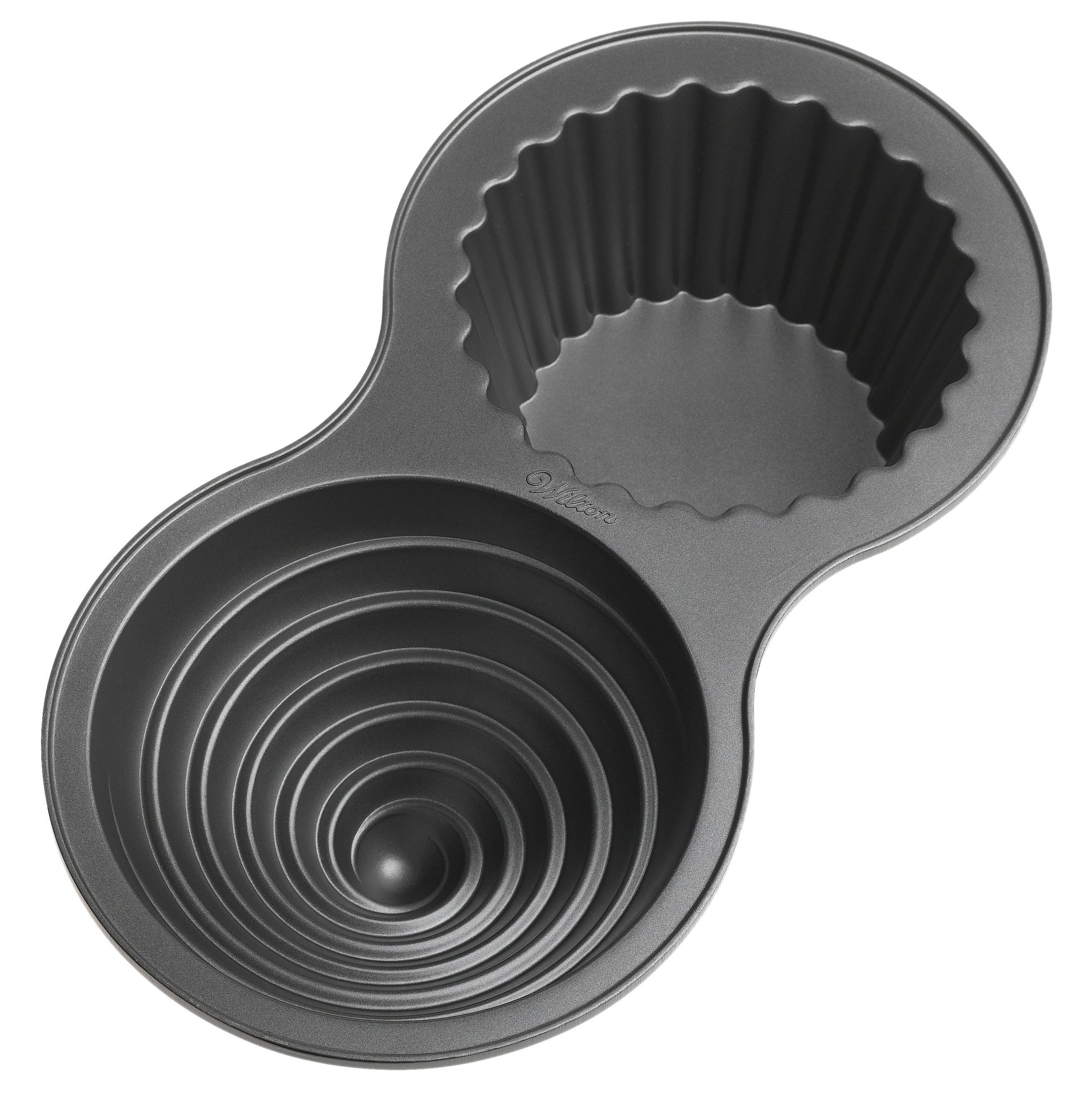 Wilton Giant Dimensions Large Cupcake Pan - 12-Cavity Non-Stick Baking Sheet for Jumbo Muffins & Cupcakes - Perfect for Birthday Parties, Baby Showers & Holiday Baking
