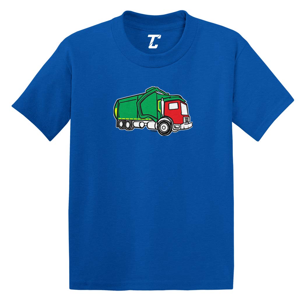 Garbage Truck Graphic Cotton Jersey T-Shirt for Kids & Toddlers - Fun Playtime & Dress-Up Outfit