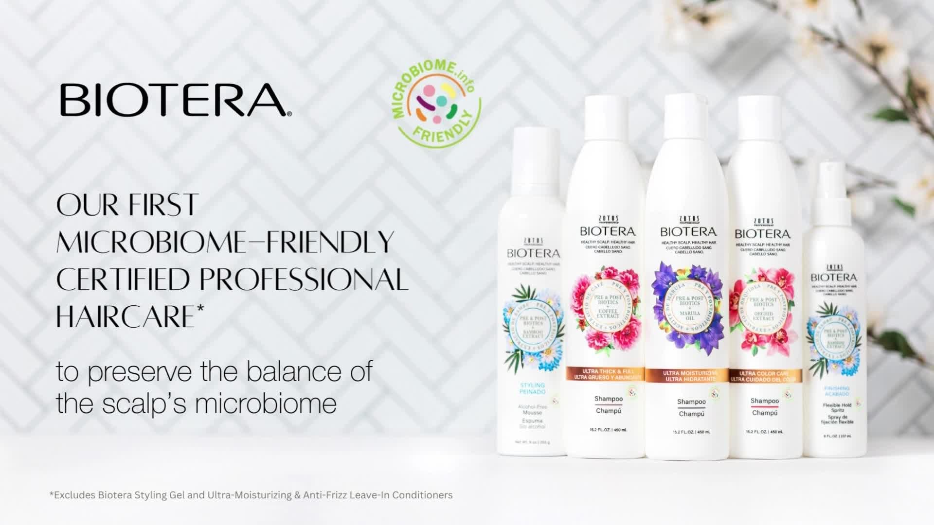 BIOTERA Alcohol-Free Styling Defining Gel for Flexible Sculpting & Shaping - Vegan, Cruelty-Free & Paraben-Free Hair Gel with Radiant Shine, No Stickiness or Flaking - Perfect for Curly, Wavy & Straight Hair Styling at Home or Salon