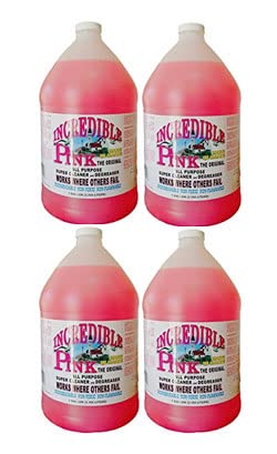 Chem Quest All Purpose Super Cleaner & Degreaser - 1 Gallon (4 Pack) - Heavy Duty Multi-Surface Cleaner for Kitchen, Garage, Workshop & Industrial Use