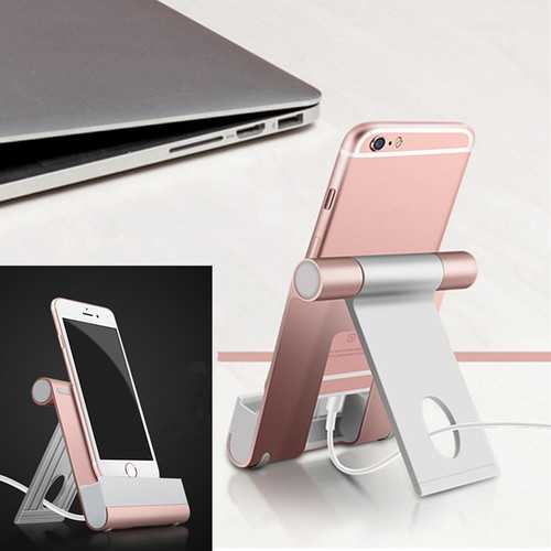 Premium Aluminum Alloy Phone & Tablet Stand - Universal Charging Holder for iPhone, iPad, Smartphones - Perfect for Home, Office & Car Use