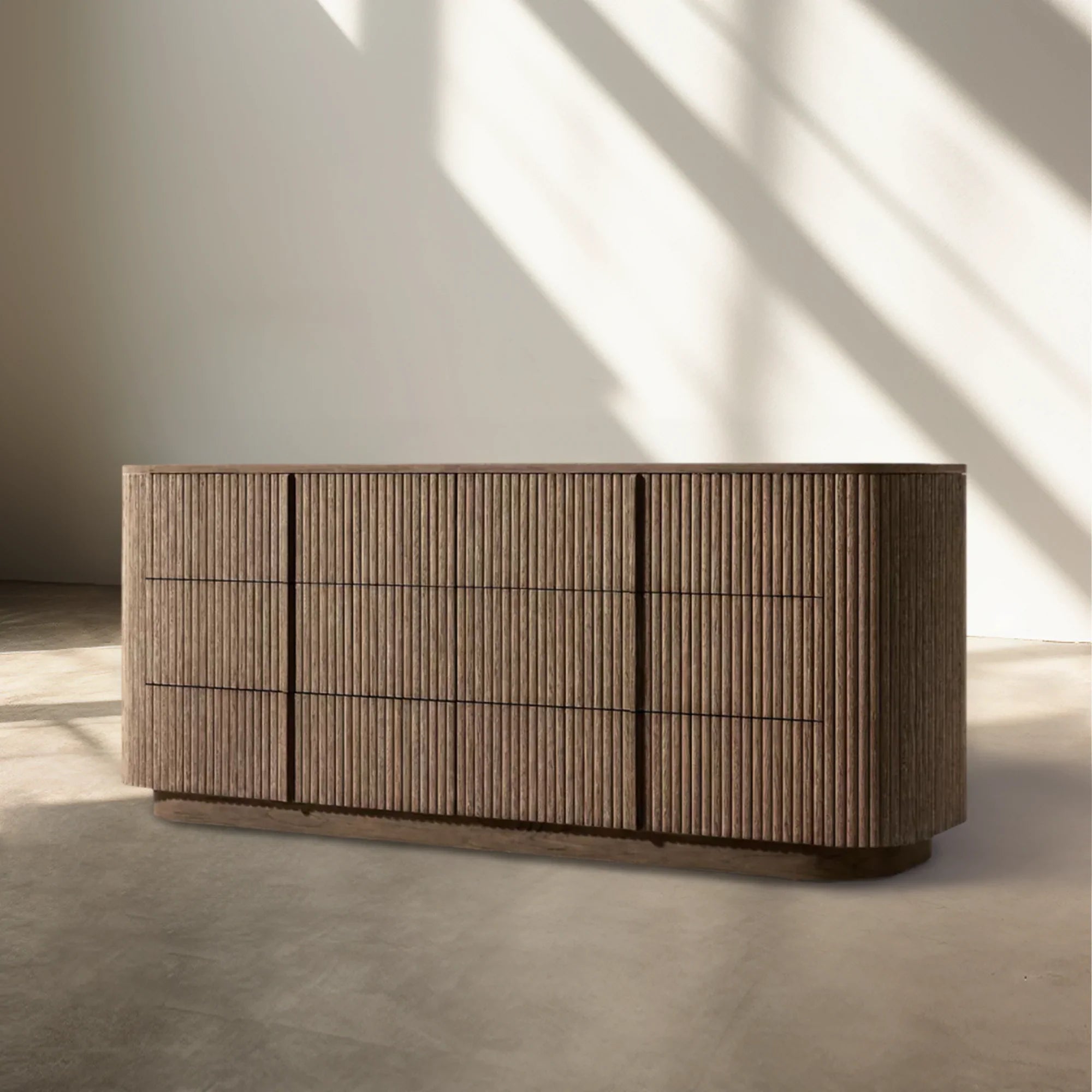 Mulholland 6-Drawer Wooden Dresser for Bedroom - Stylish Storage Organizer for Clothes, Bedding & Accessories | Perfect for Master Bedroom, Guest Room & Dorm