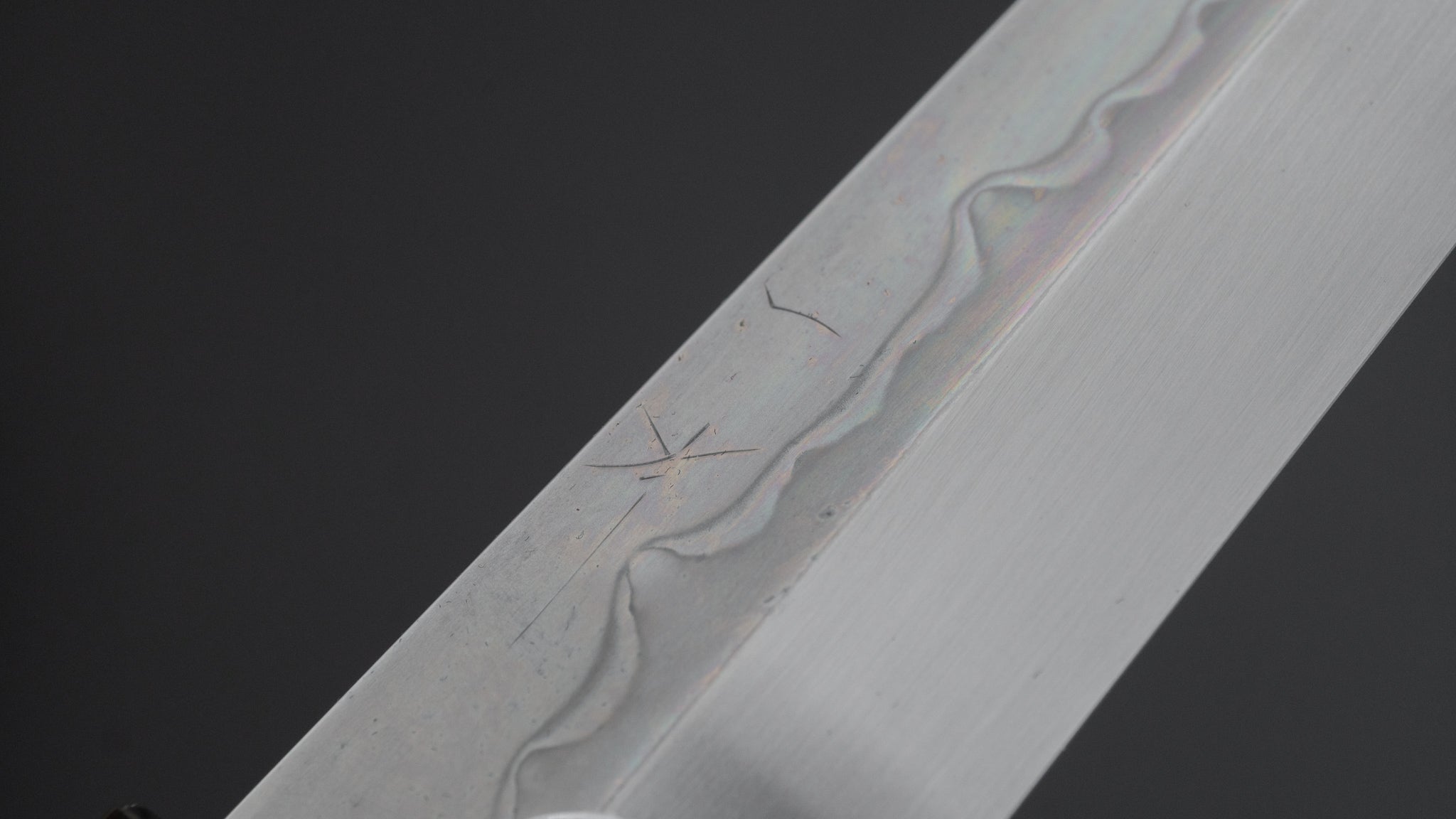 Hitohira Togashi White #1 Sanbonsugi Mizu Honyaki Yanagiba 300mm Japanese Sushi Knife - Kurokaki Persimmon Handle with Saya - Perfect for Sushi Chefs & Japanese Cuisine Lovers