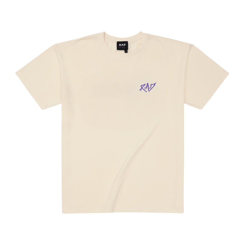 Heavy™ Premium Cotton Globe Graphic Tee - Off White - Trendy Streetwear for Men & Women - Perfect for Casual Outfits, Travel, and Everyday Wear