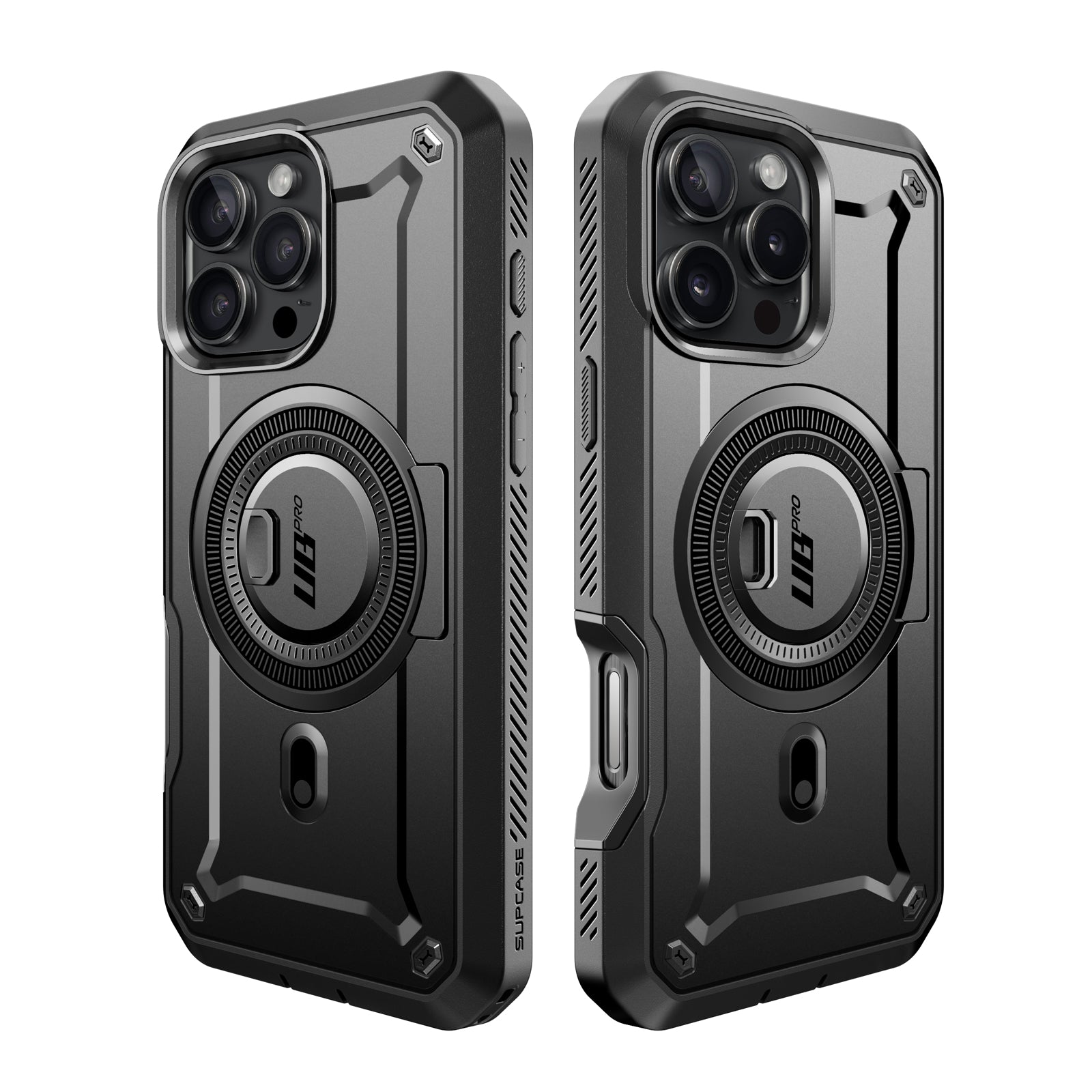 iPhone 16 Pro Max 6.9 Inch Unicorn Beetle PRO MAG Rugged MagSafe Case - Gun Metal | Shockproof Protective Cover with Magnetic Compatibility | Perfect for Outdoor Adventures & Daily Use