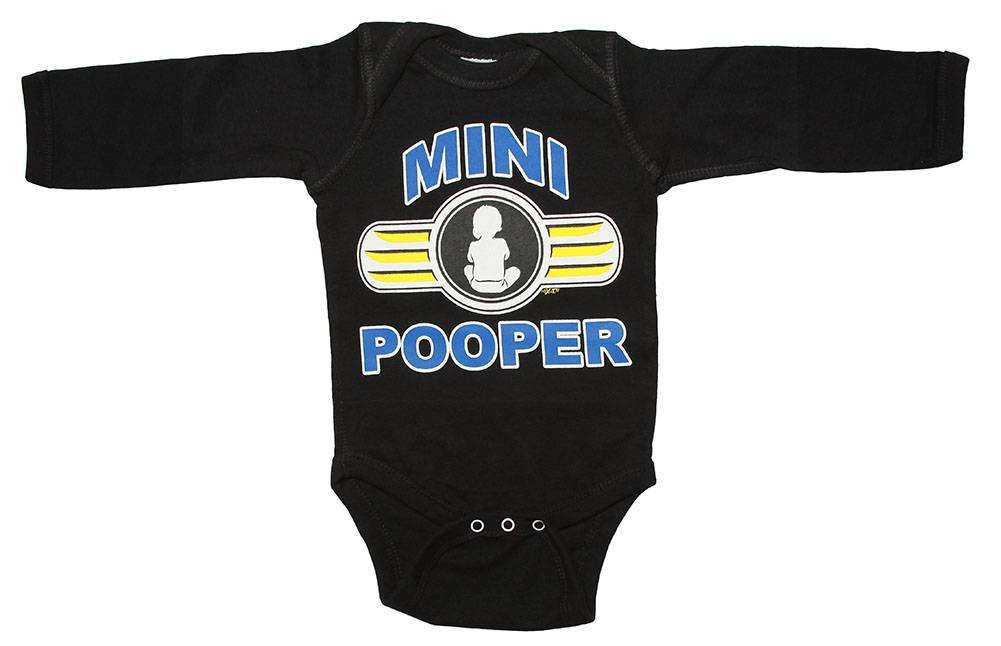 RABBIT SKINS Baby Long-Sleeve Bodysuit - Soft Cotton Infant Onesie - Black - 18 Months | Perfect for Playtime, Daycare & Family Photos