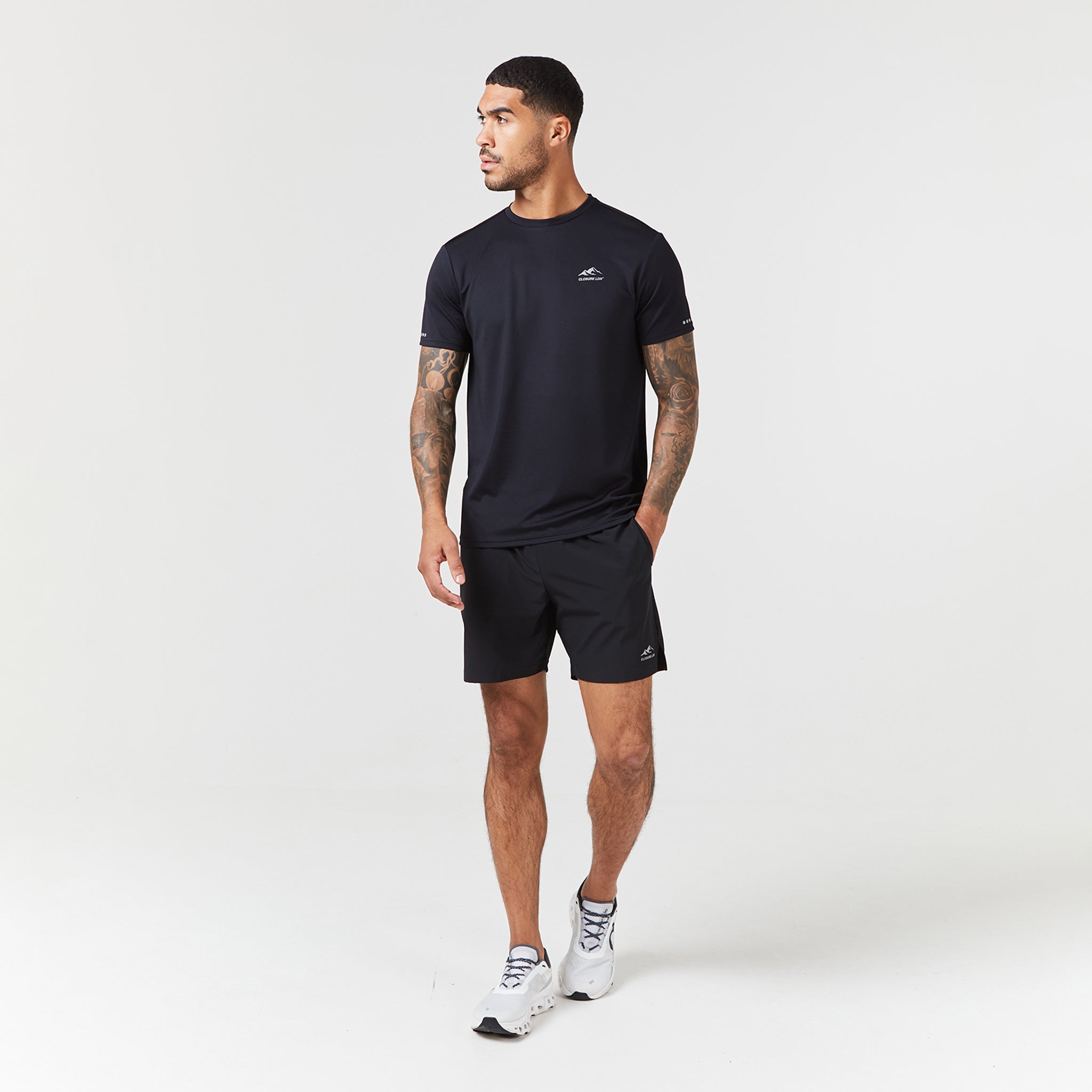 Best Men's Workout Training T-Shirt - Black | Gym, Running & Fitness Apparel for Active Lifestyles