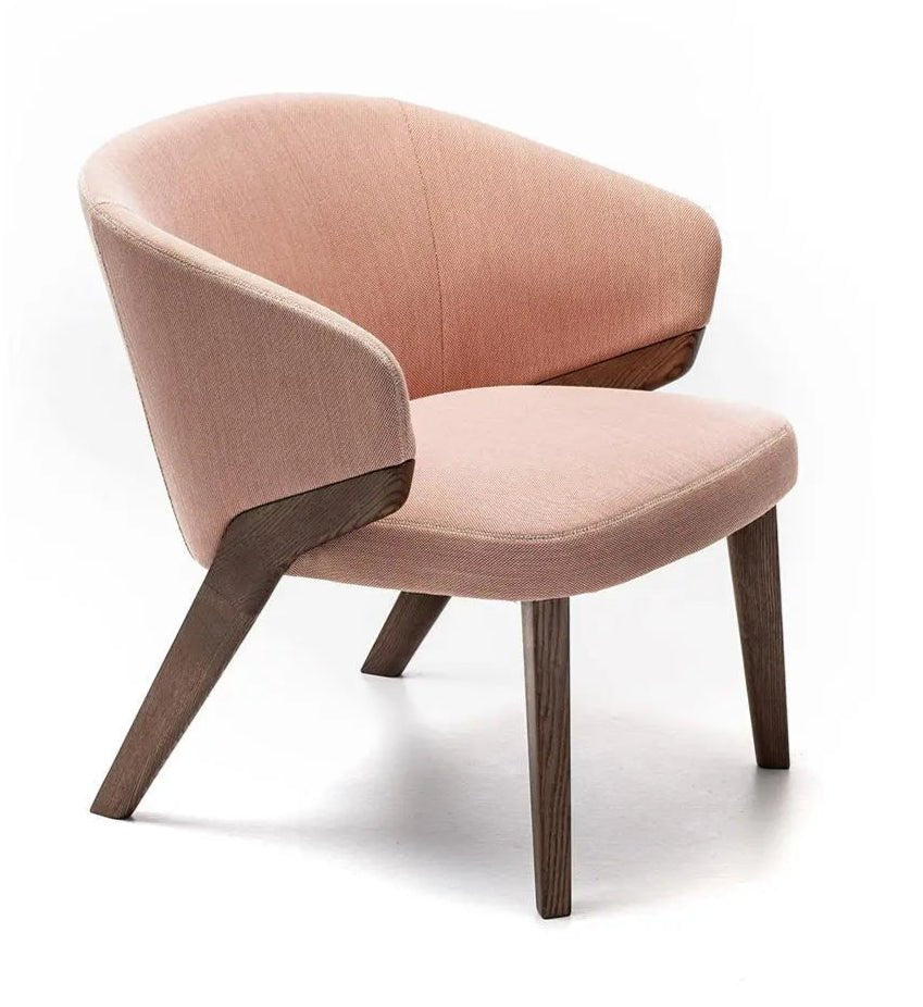 Bross Nora Lounge Chair - Modern Comfortable Accent Chair for Living Room, Bedroom & Office - Perfect for Relaxing, Reading & Lounging