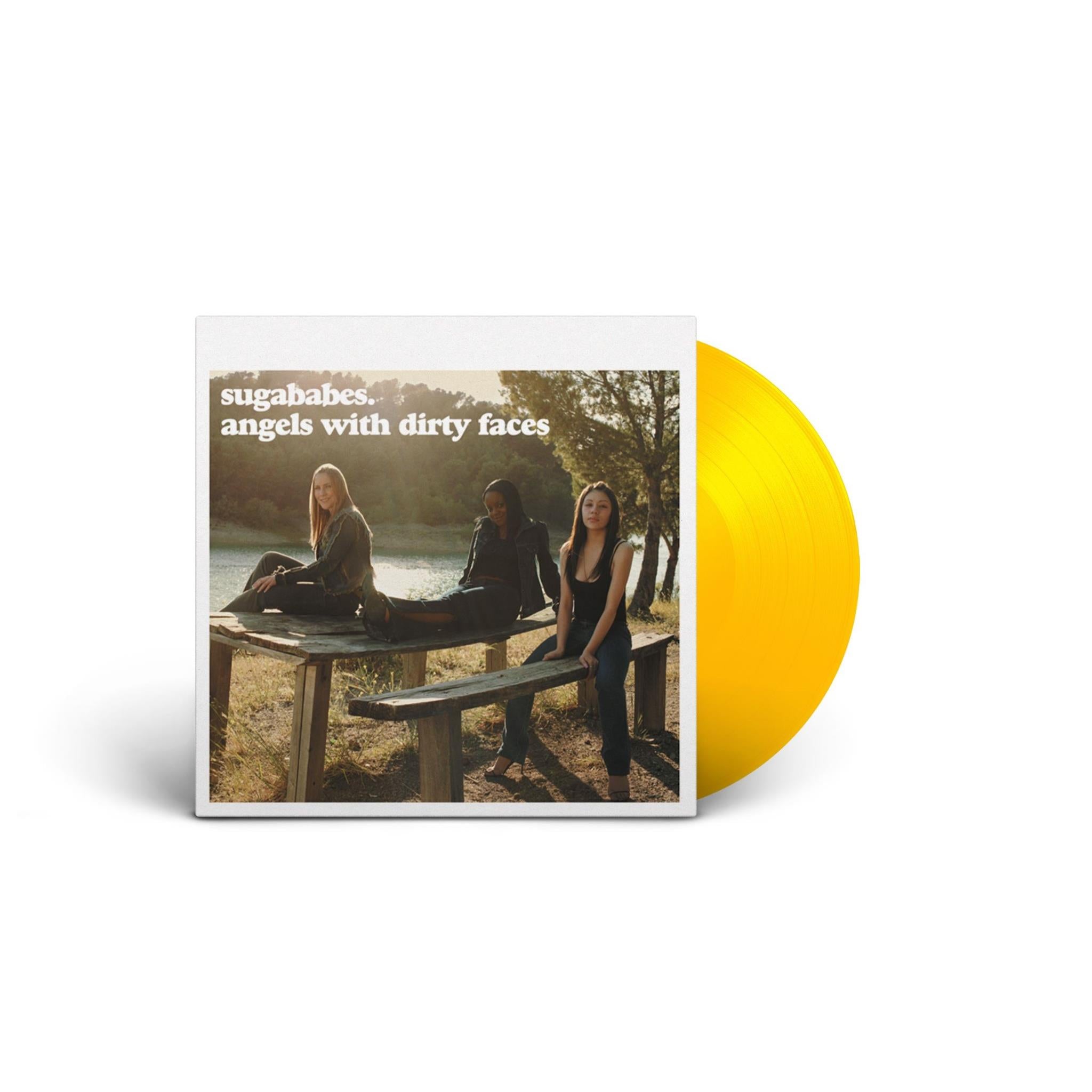 Angels With Dirty Faces - JB Hi-Fi Exclusive Yellow Vinyl Record | Limited Edition Collectible LP for Music Enthusiasts & Vinyl Collectors | Perfect for Home Listening, Gifts & Music Collections