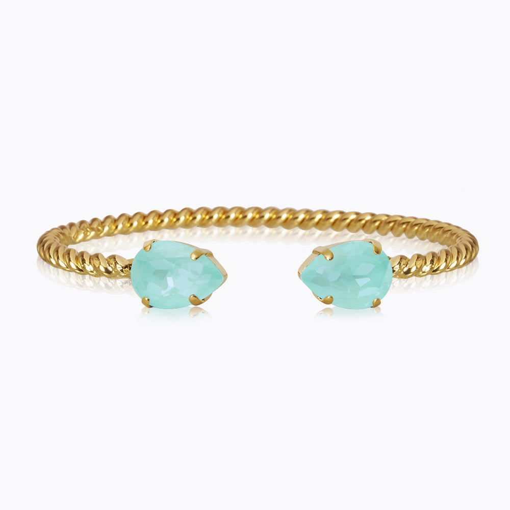 Mini Drop Bracelet - Dainty Soft Mint Green Beaded Charm Bracelet for Women | Perfect for Everyday Wear, Gifts & Boho Style Accessories