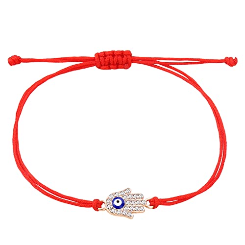gold+red string