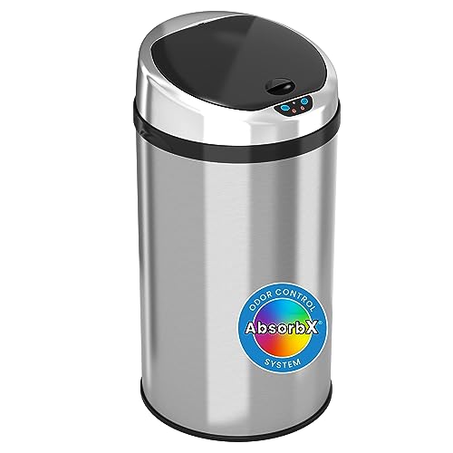 Brushed Silver Sensor 8 Gal