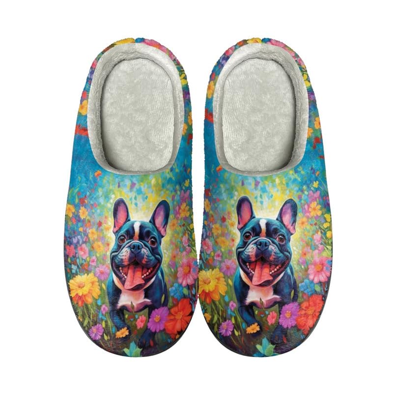 Colorful Cute French Bulldog